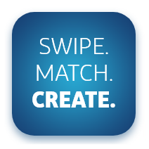 Logo Swipe.Match.Create